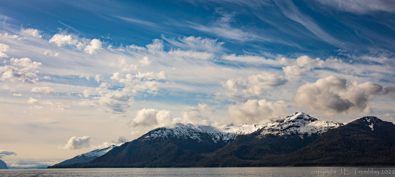 Alaska, Inside Passage, Scenery, Mountains, Canon