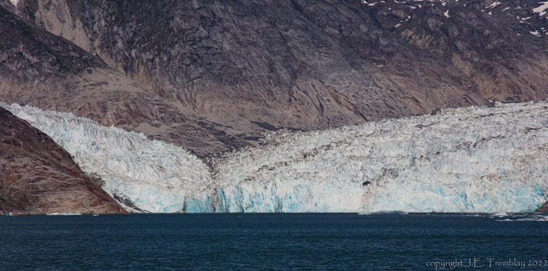 Dawes Glacier, icebergs, glacier, inside passage, Alaska, Canon