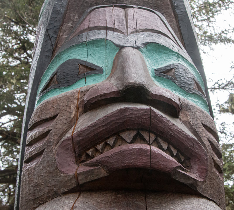 Alaska Totem, Juneau. Canon
